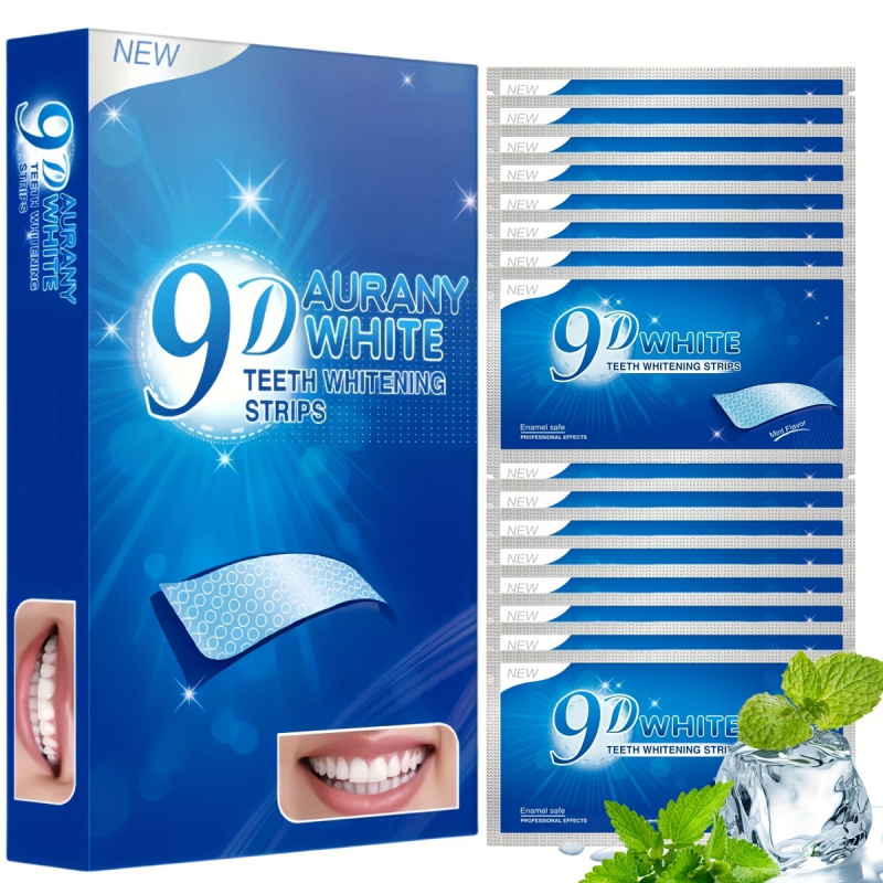 Teeth Whitening Retainer - 21 Pairs of 9D Aurany White