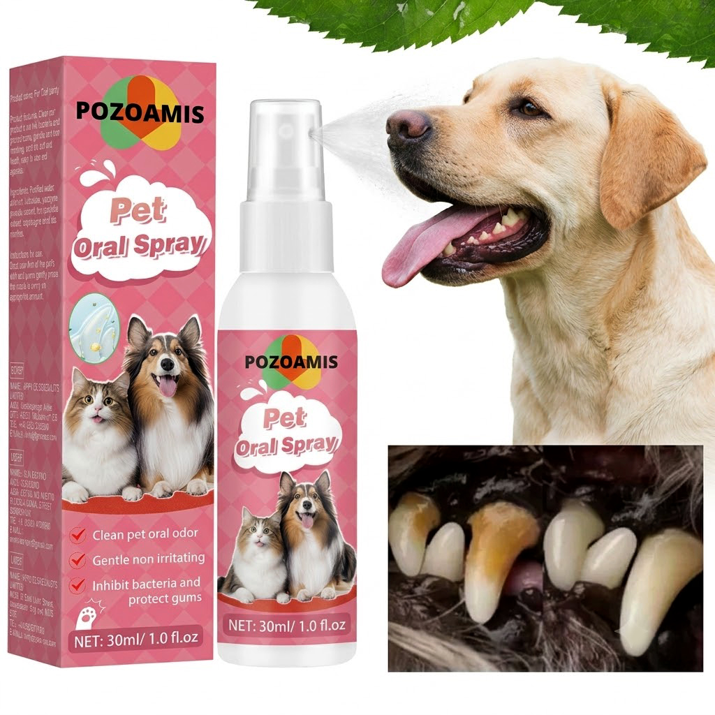 Colgate Whitening Teeth - Pet Teeth Cleaning Spray Oral Care