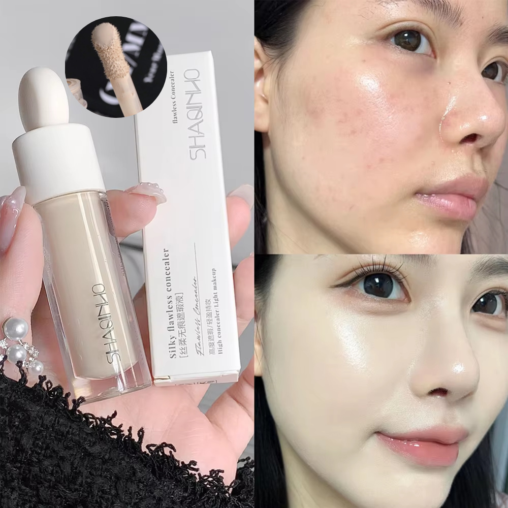 Charcoal Whitening Paste - 3 Colors Silky Concealer Cover Acne