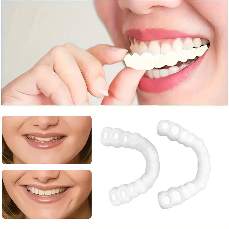Teeth Whitening Mask - On Smile Dental Upper Lower Fake
