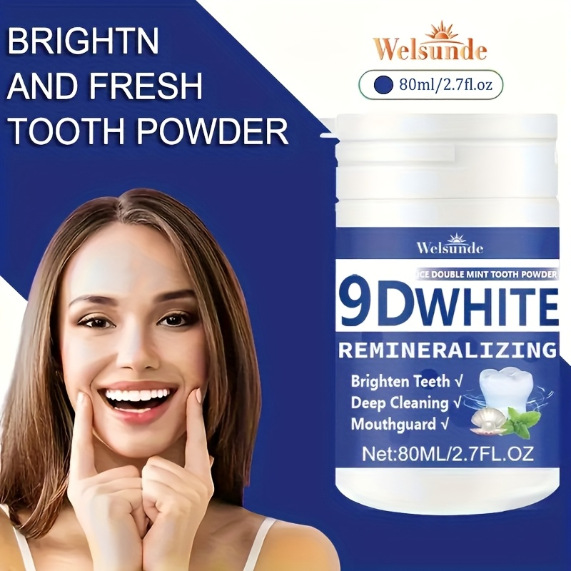 9D White Remineralizing Hydrox - огляд і ціна Teeth Whitening Powder