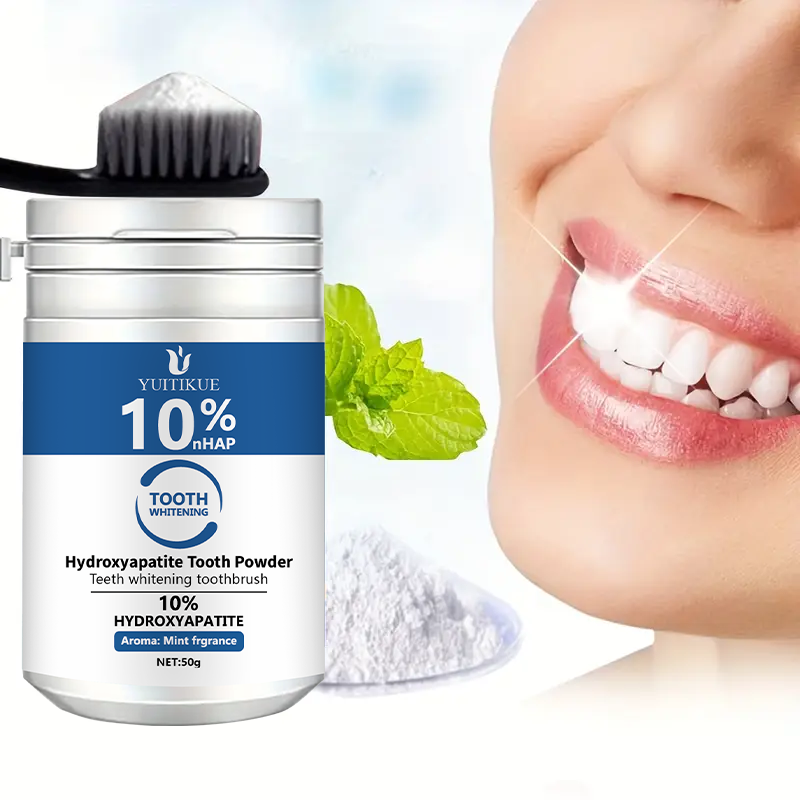YUTIKUE 10% nHAP Tooth Powder  - огляд і ціна Teeth Whitening Powder