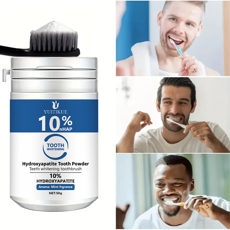 YUTIKUE 10% nHAP Tooth Powder  - огляд і ціна Teeth Whitening Powder