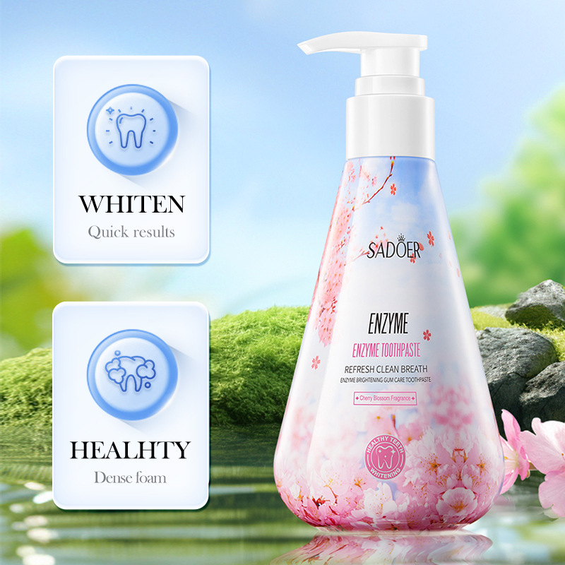 SADOER Baking Soda Whitening T - огляд і ціна Teeth Whitening Enzymes