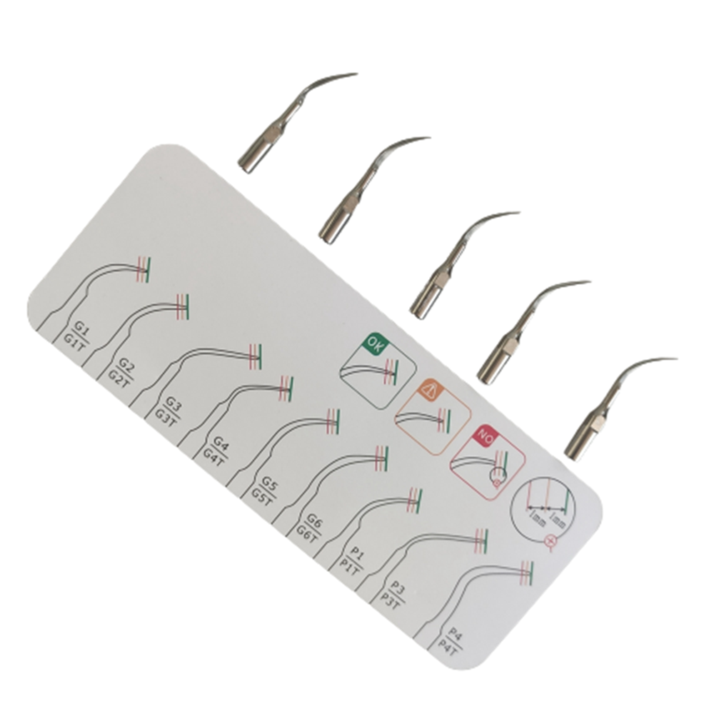 5PCS Dental Scaler Tips Fit EM - огляд і ціна Teeth Whitening Shade Guide