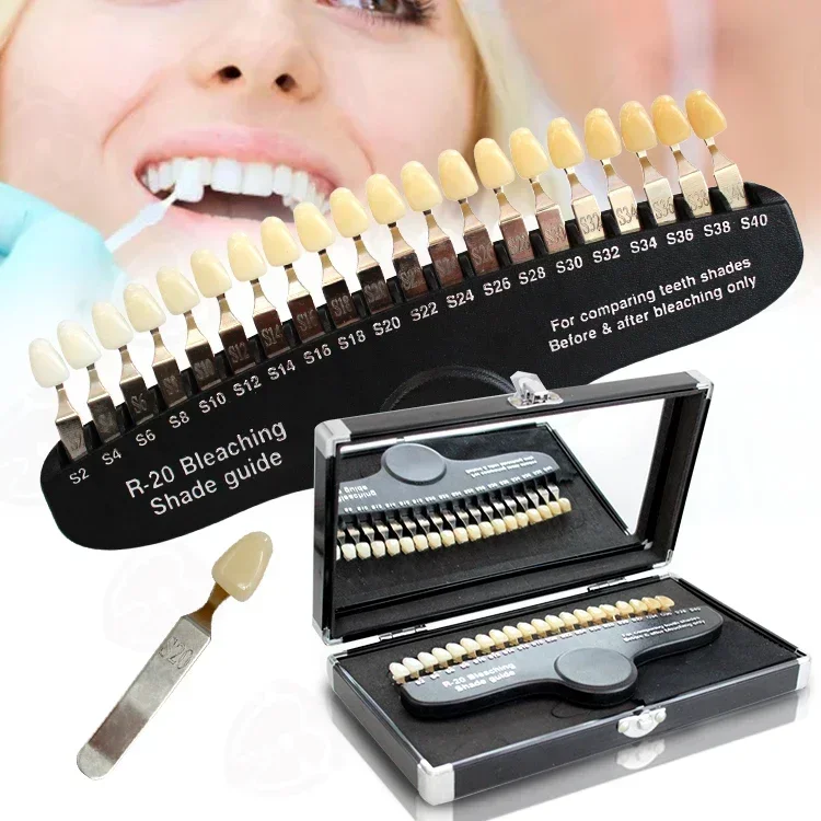 Professional Teeths Whitenings - огляд і ціна Teeth Whitening Shade Guide