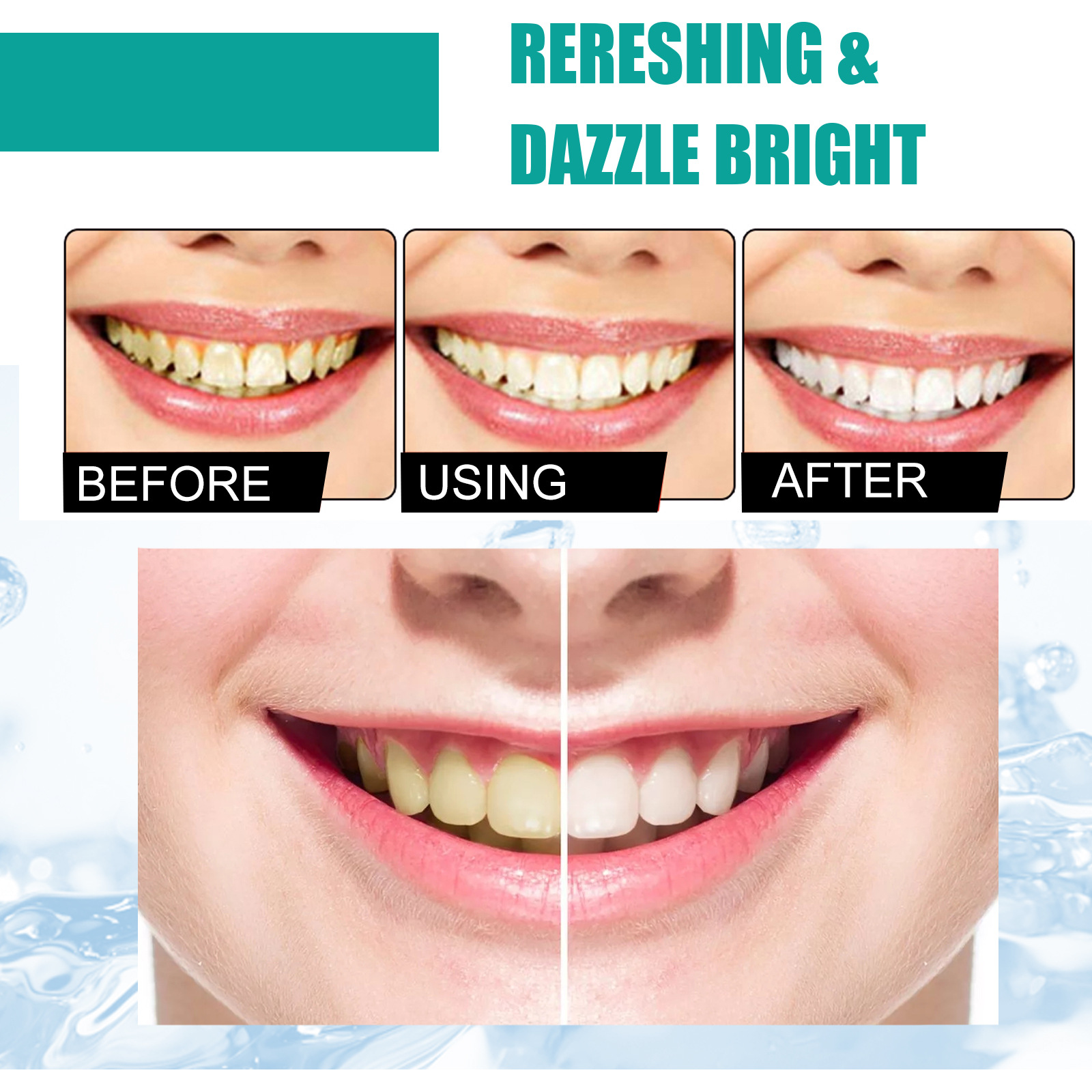 Mint Tooth Powder Fresh Breath - огляд і ціна Teeth Whitening Powder