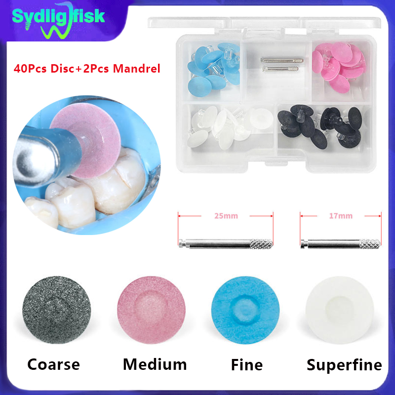 40Pcs Dental Polishing Disc Co - огляд і ціна Teeth Whitening Uk