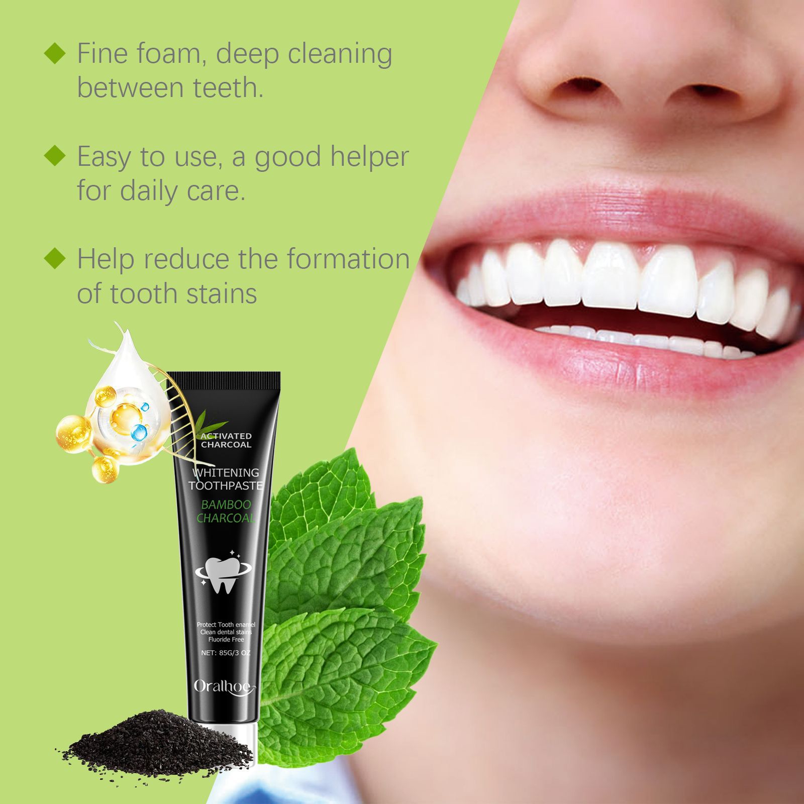 Whitening Toothpaste Adsorb Ba - огляд і ціна Teeth Whitening Filter