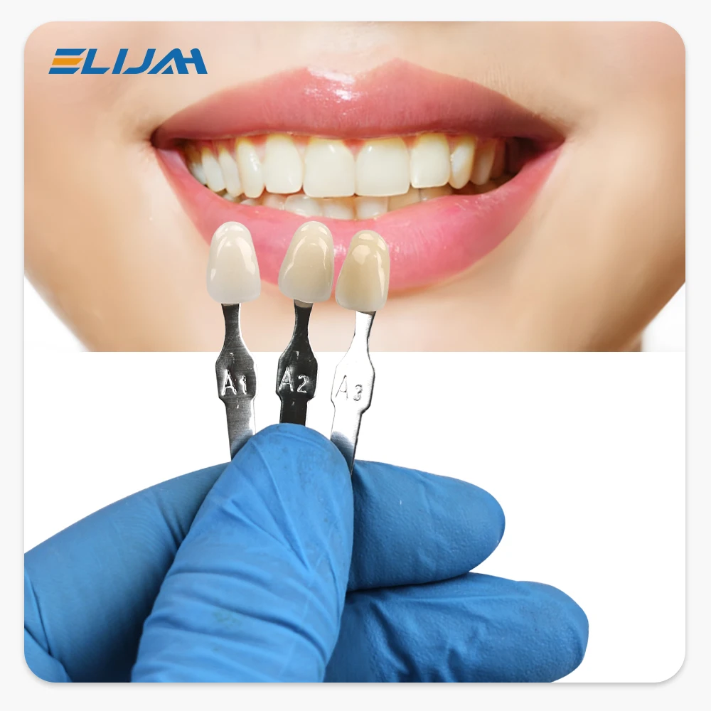 ELIJAH Master Dental Bleach Sh - огляд і ціна Teeth Whitening Shade Guide