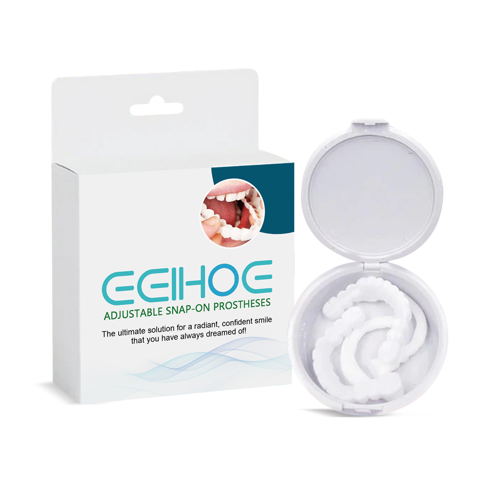 ​EELHOE Veneers Teeth Snap on  - огляд і ціна Teeth Whitening Mask