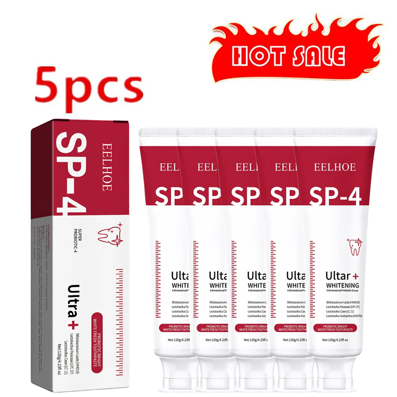 5pcs Sp-4 120g Probiotic White - огляд і ціна Teeth Whitening Enzymes