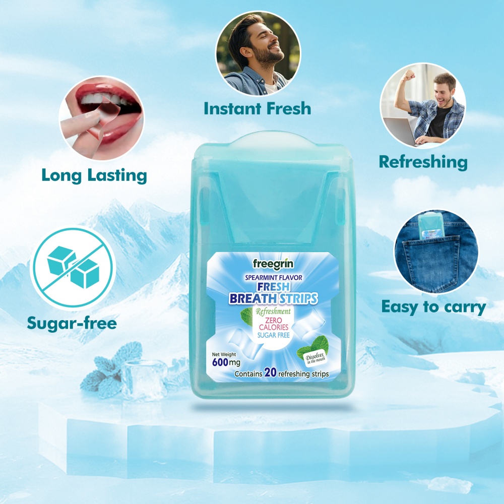 FREEGRIN Spearmint Flavored Fr - огляд і ціна Teeth Whitening Retainer