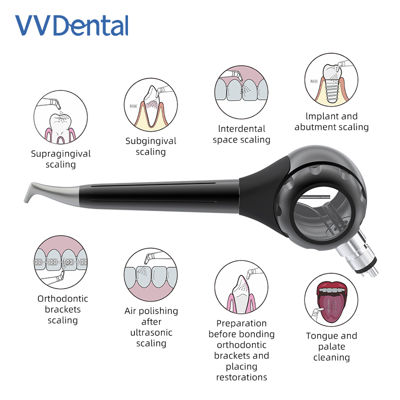 VVDental Air Polisher Jet Air  - огляд і ціна Colgate Whitening Teeth