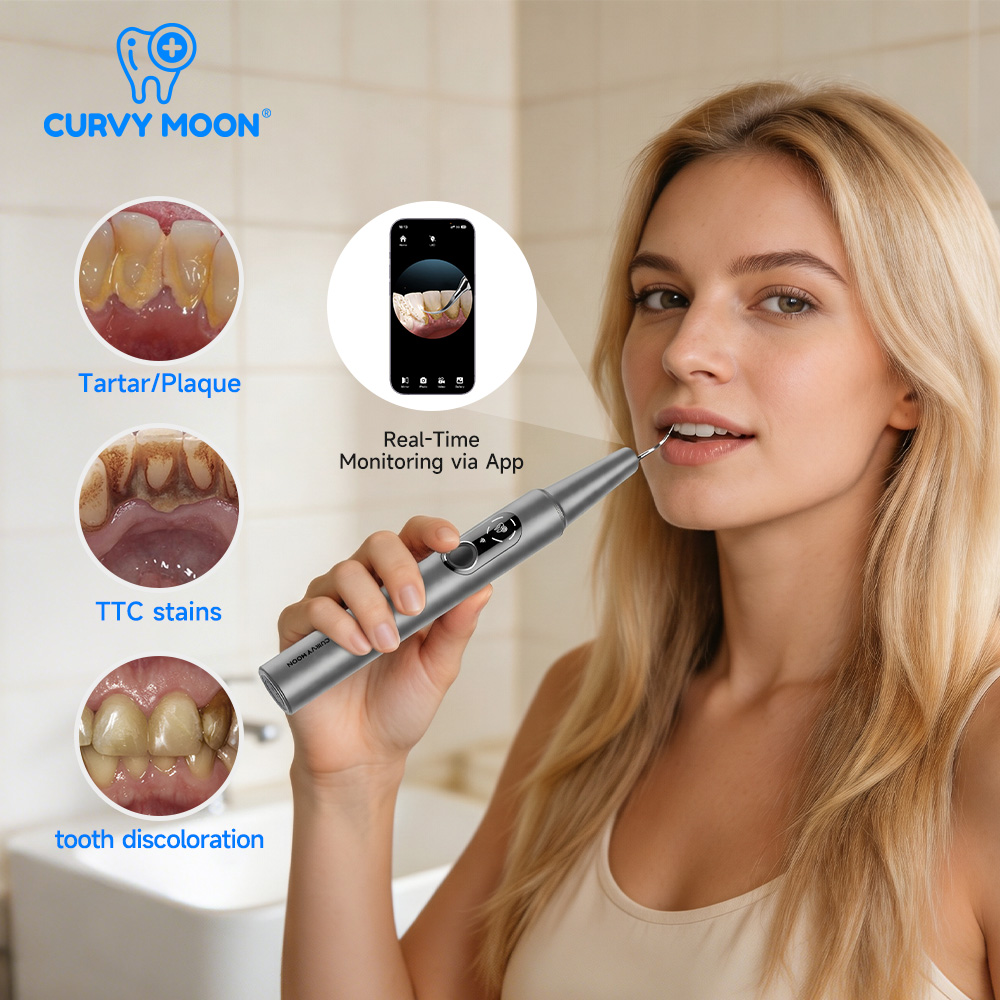 CURVY MOON Visible Electric Ul - огляд і ціна Teeth Whitening Uk