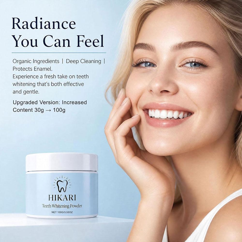 HIKARI Teeth Cleaning Powder 1 - огляд і ціна Teeth Whitening Powder