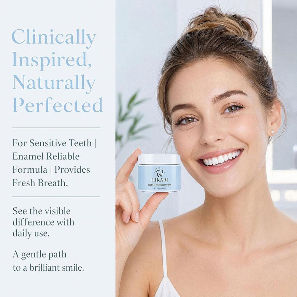 HIKARI Teeth Cleaning Powder 1 - огляд і ціна Teeth Whitening Powder