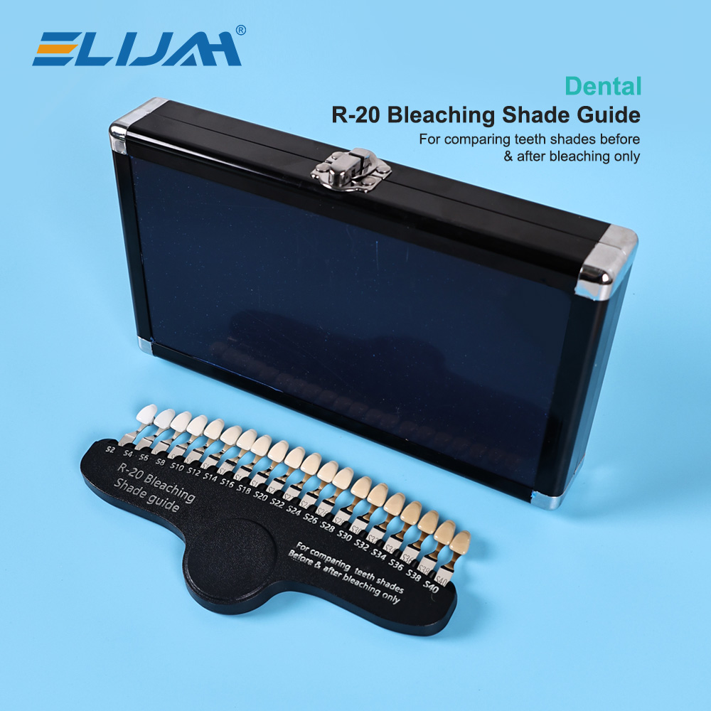 ELIJAH R-20 Bleaching Shade Gu - огляд і ціна Teeth Whitening Shade Guide