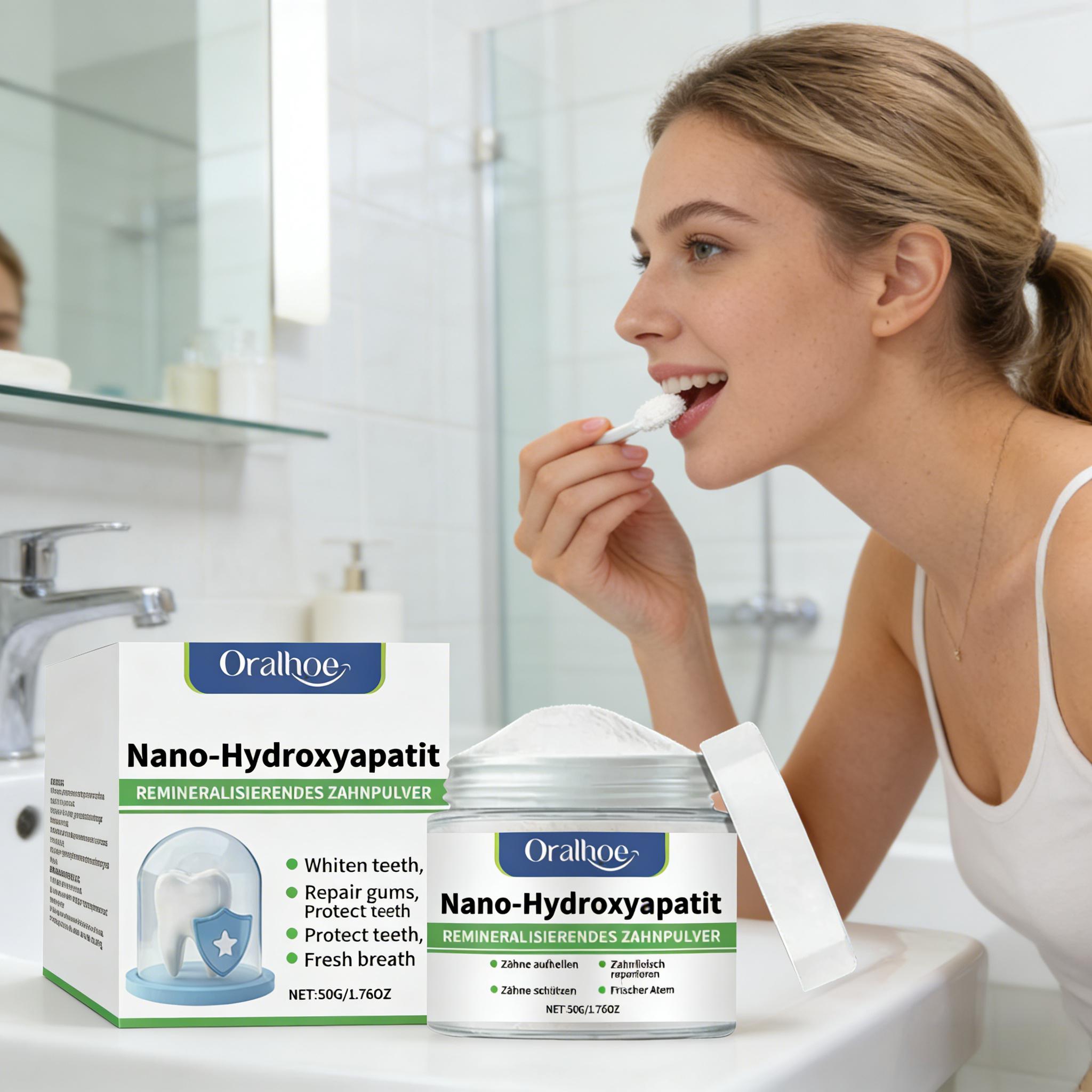 Oralhoe Whitening Tooth Powder - огляд і ціна Teeth Whitening Powder