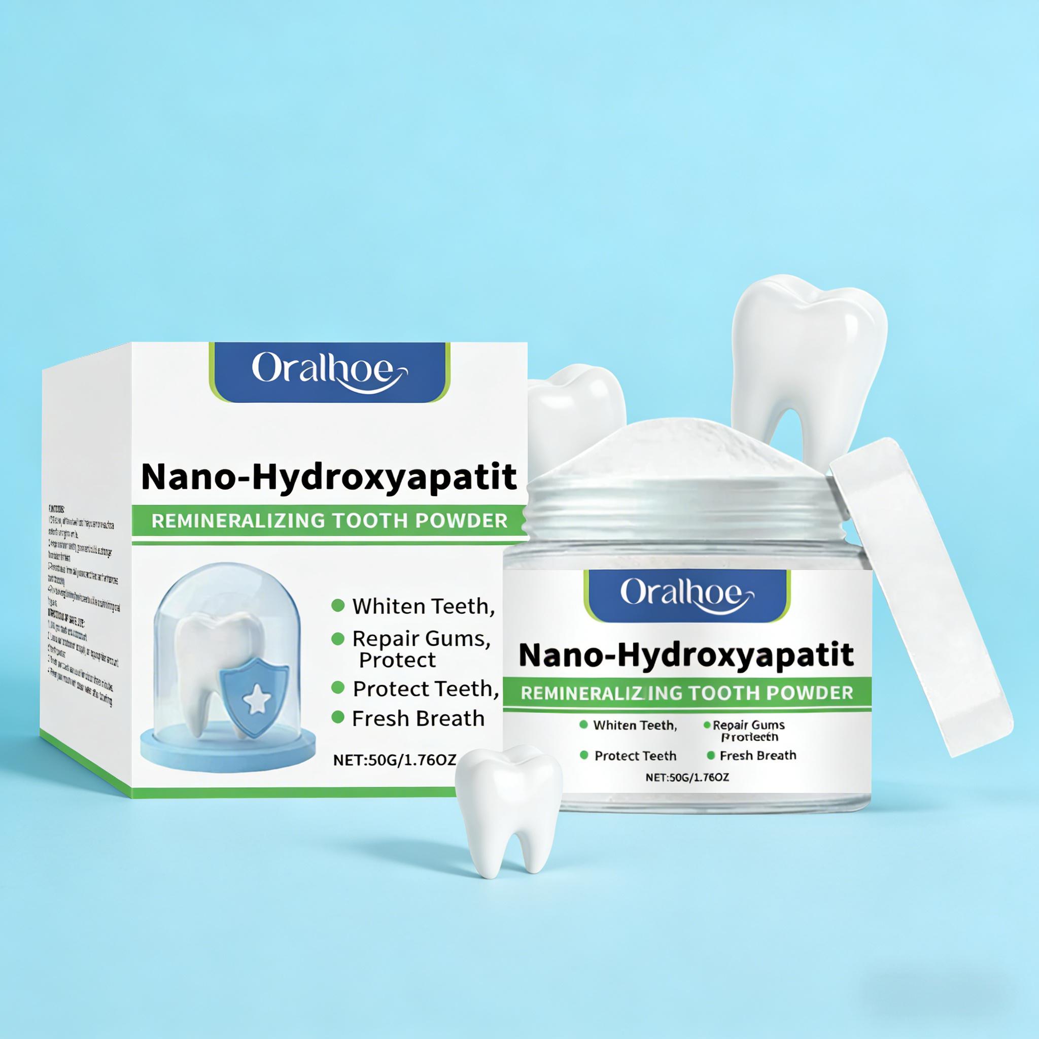 Oralhoe Whitening Tooth Powder - огляд і ціна Teeth Whitening Powder