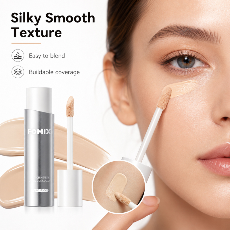 FOMIX Liquid Concealer Full Co - огляд і ціна Charcoal Whitening Paste