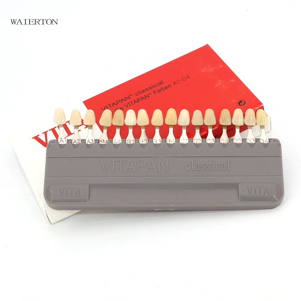 16 Colors Teeth Whitening Porc - огляд і ціна Teeth Whitening Shade Guide