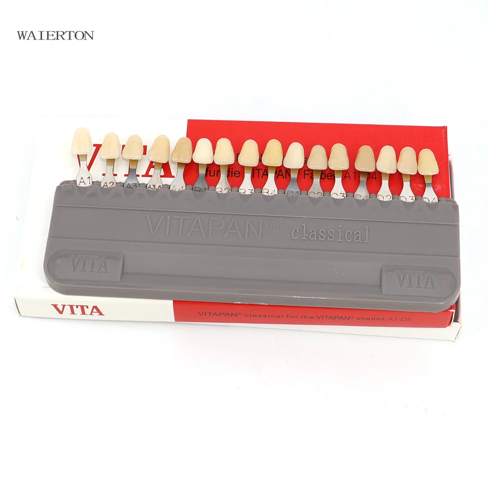 16 Colors Teeth Whitening Porc - огляд і ціна Teeth Whitening Shade Guide