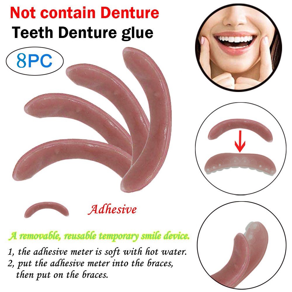 4/8 Pcs Whitening Braces Adhes - огляд і ціна Teeth Whitening Retainer