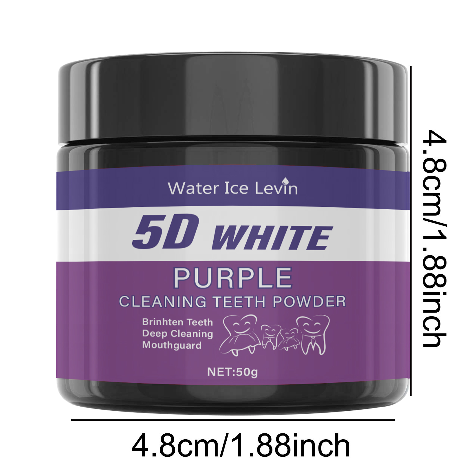 Purple Tooth Cleaning Powder - - огляд і ціна Teeth Whitening Powder