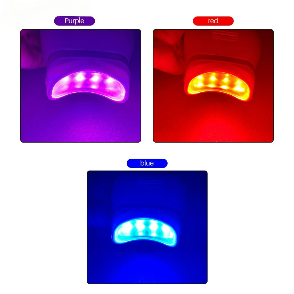 Adjustable 3 Colors LED Teeth  - огляд і ціна Teeth Whitening With Led Light