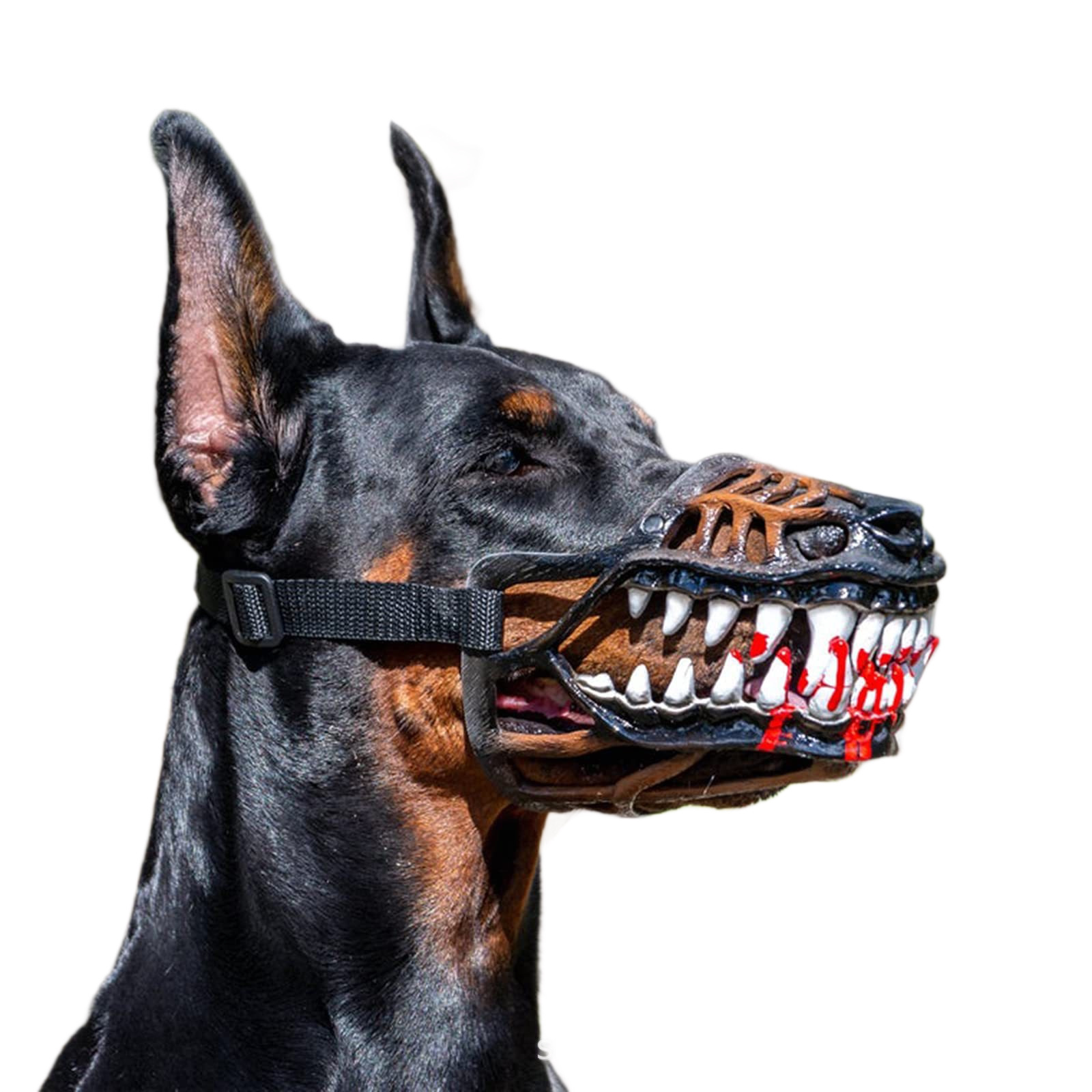 Dog Mask Halloween Mask Dinosa - огляд і ціна Teeth Whitening Mask