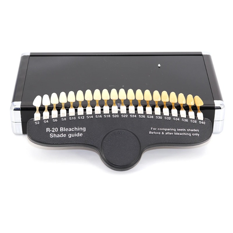 20/27 Colors 3D Dental Lab Ble - огляд і ціна Teeth Whitening Shade Guide
