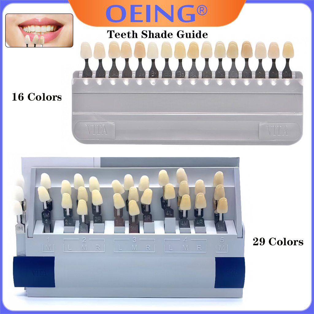 29/16 Colors Teeth Shade Guide - огляд і ціна Teeth Whitening Shade Guide