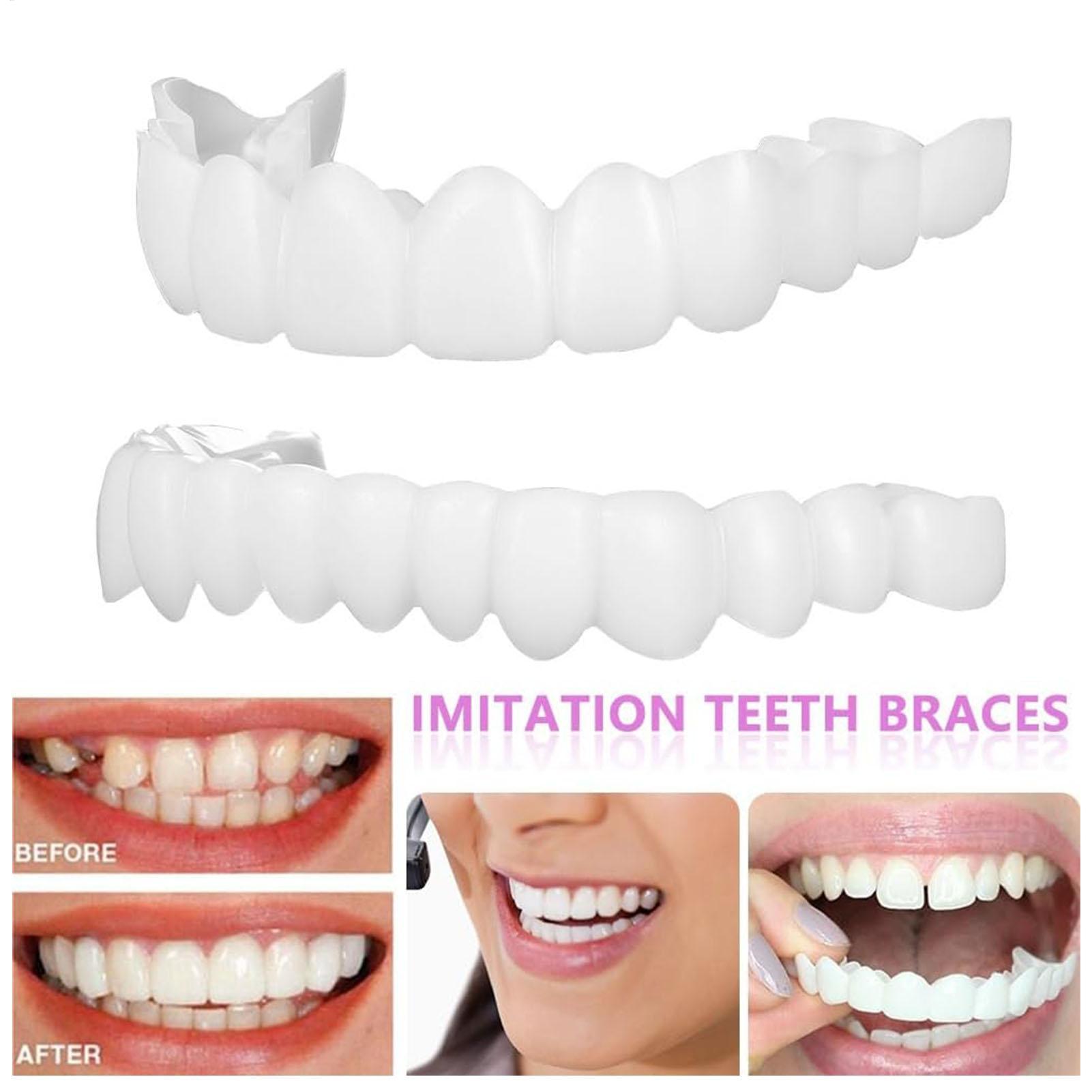 2pcs Men Women Temporary Teeth - огляд і ціна Teeth Whitening Mask