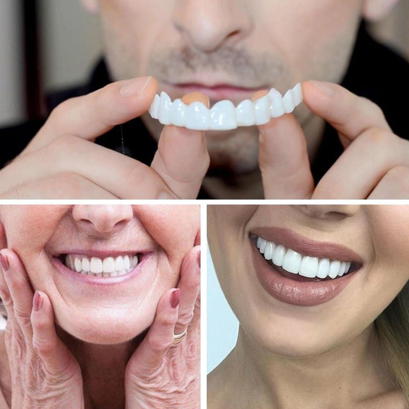 2pcs Men Women Temporary Teeth - огляд і ціна Teeth Whitening Mask