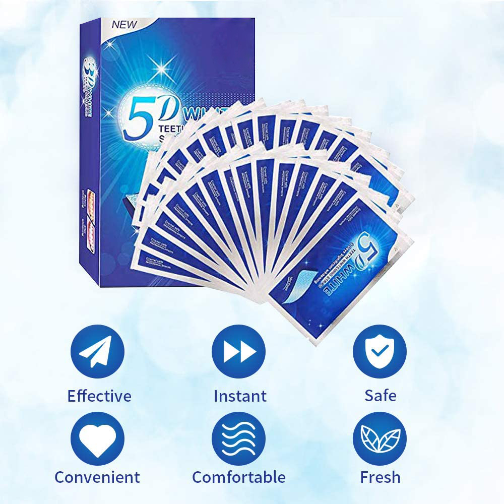 5D White Teeth Whitening Strip - огляд і ціна Teeth Whitening Retainer